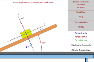 Forces on an Incline Lab