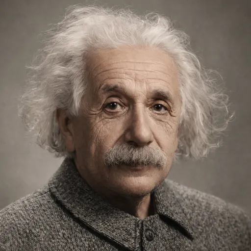 Albert Einstein portrait