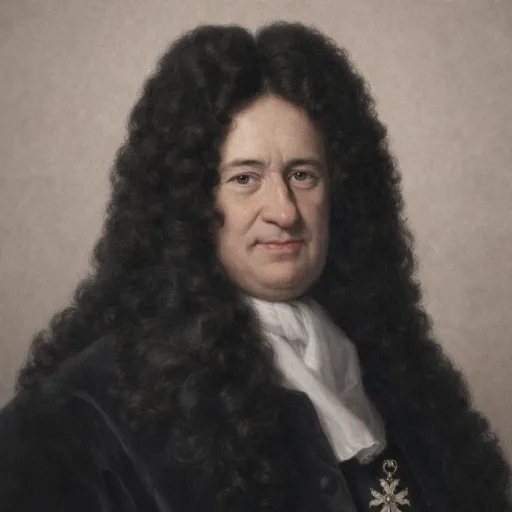 Gottfried Wilhelm Leibniz portrait