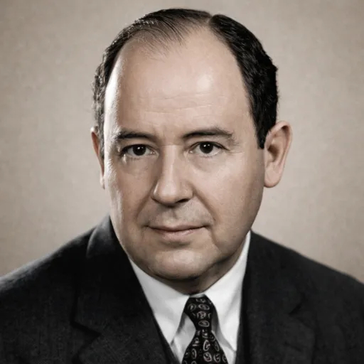 John von Neumann portrait